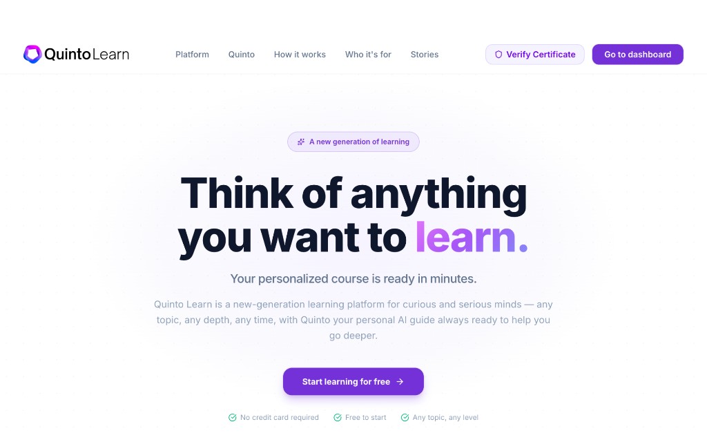 Quinto Learn